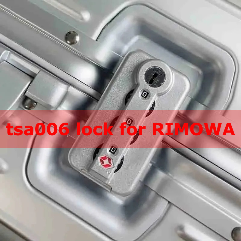 Travel Accessories Rimowa - Cerradura TSA006 de repuesto para maleta