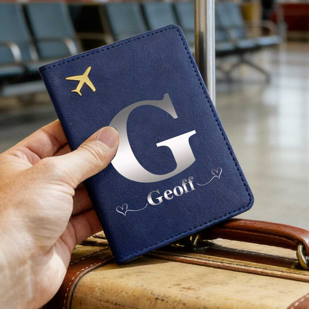 Travel Accessories Organizer Case - Funda de Pasaporte Personalizada con Nombre,
