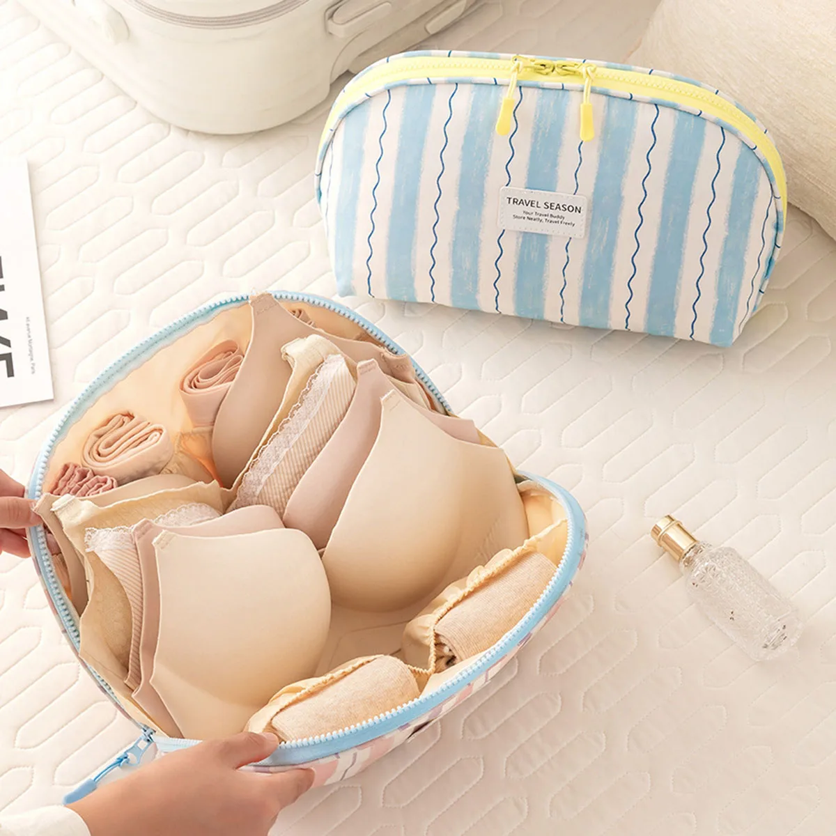 Travel Accessories Organizer - Bolsa de almacenamiento de ropa interior,