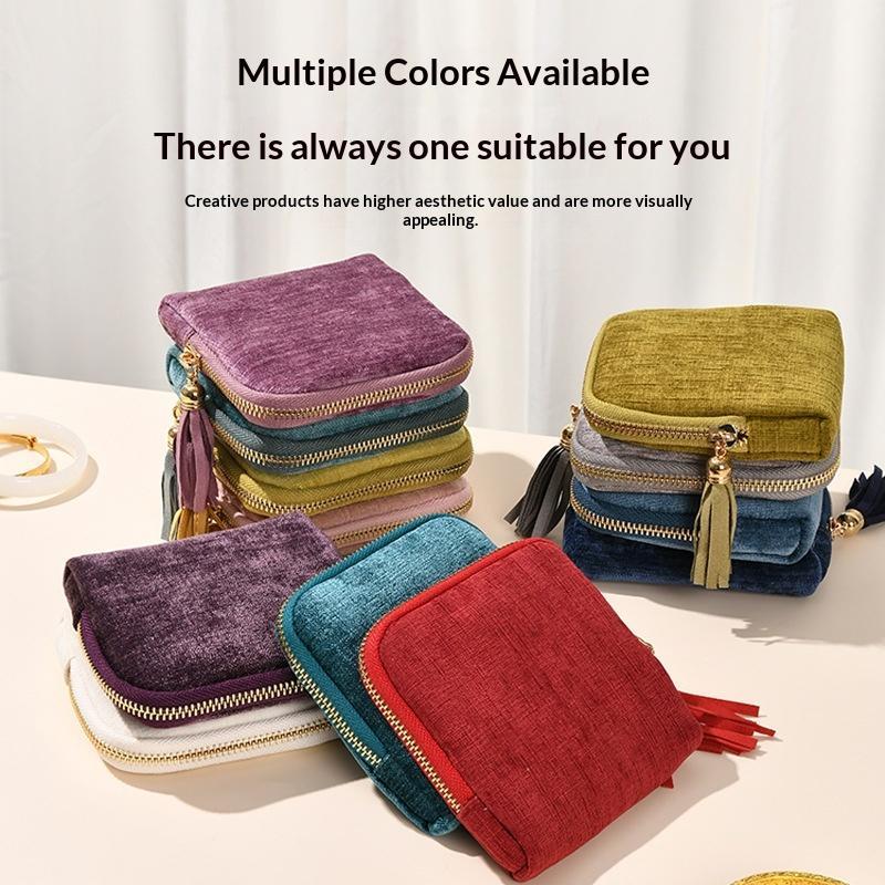 Travel Accessories Jewelry - Bolsa de almacenamiento de joyas portátil