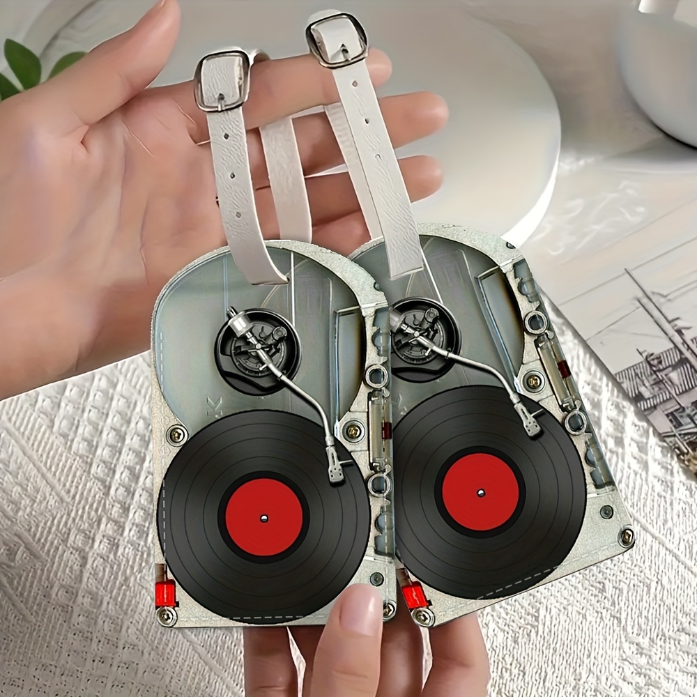 Travel Accessories To Gift - Etiqueta de Equipaje con Diseño de