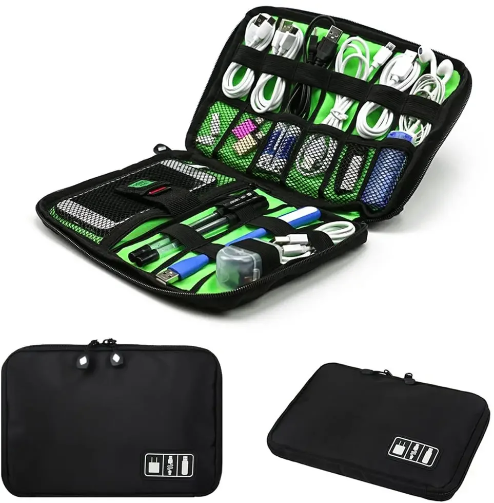 Travel Accessories Organizer Case - Sistema de Organización de Cables, Bolsas