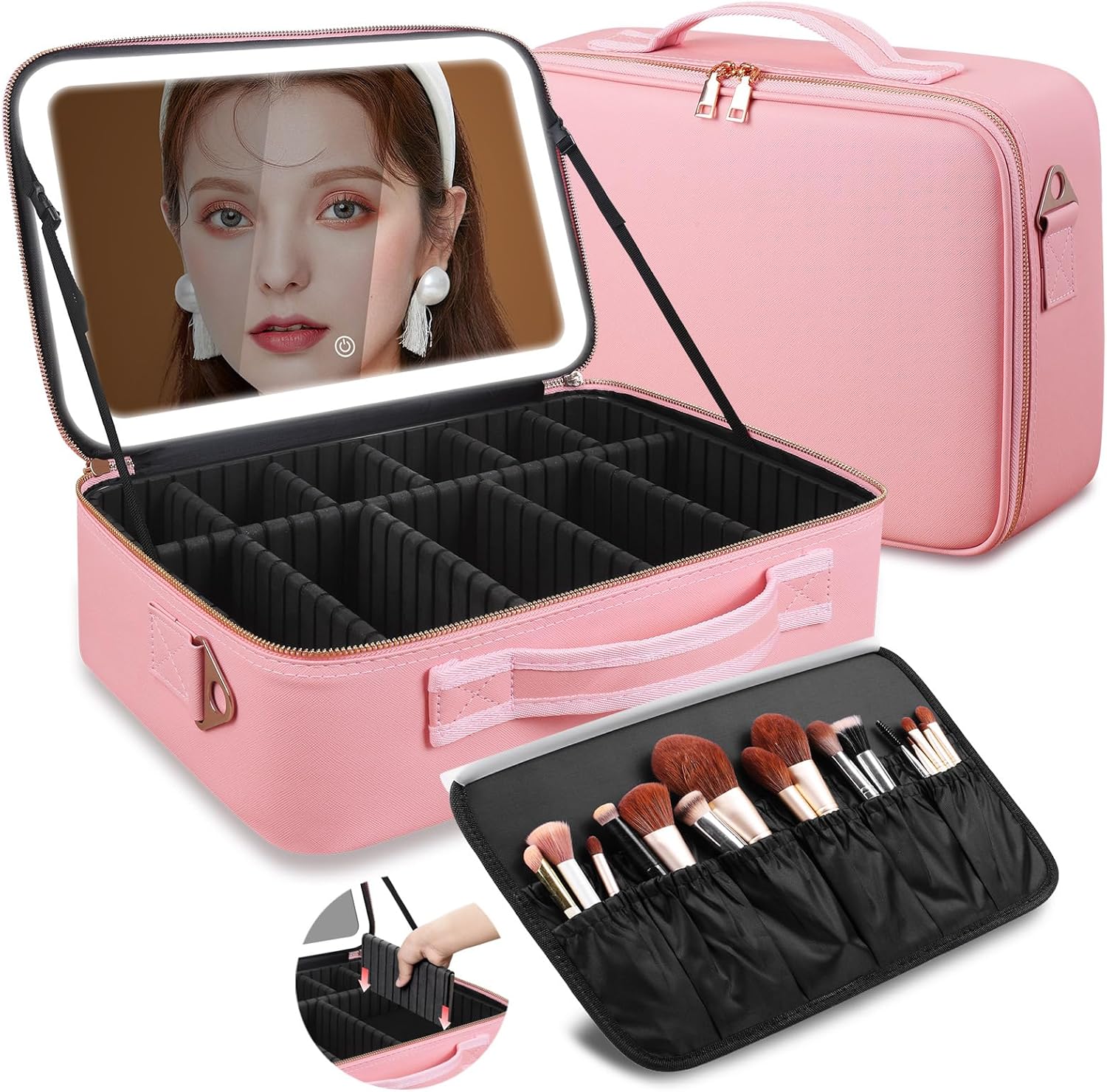 Travel Accessories Organizer Case - Bolsa de Maquillaje de Gran Capacidad