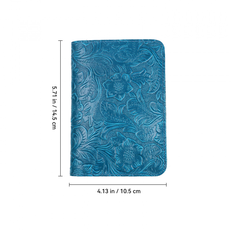 Porta pasaporte de cuero genui - Travel Accessories Organizer Case reseña y precio