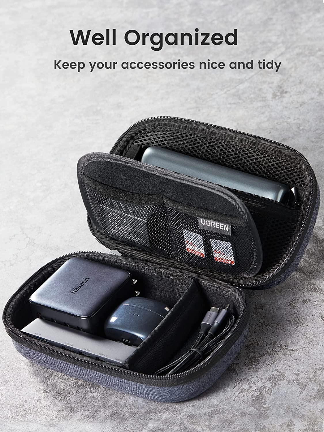 UGREEN Electronics Organizador - Travel Accessories Organizer Case reseña y precio