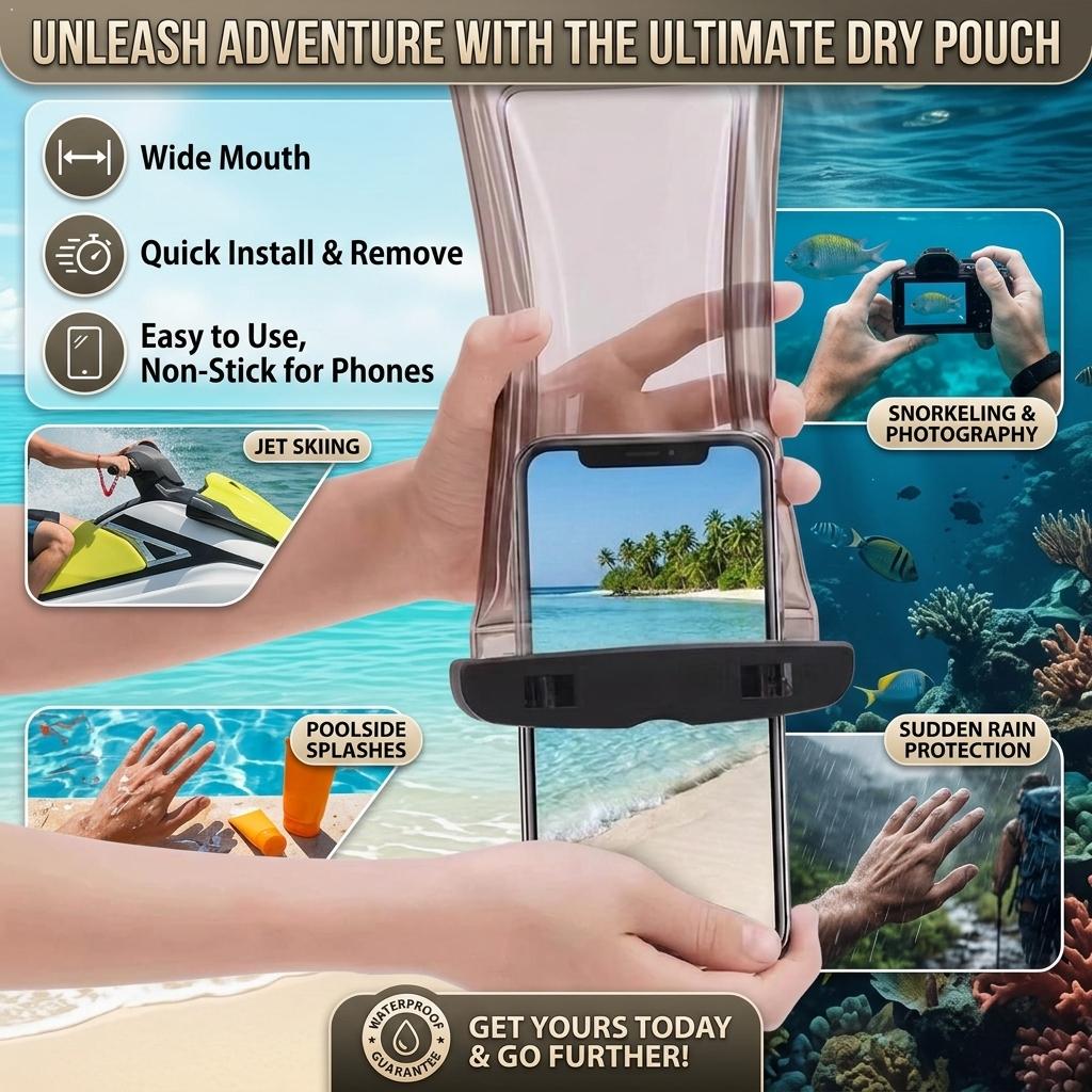 Funda Impermeable Transparente - Travel Accessories Bag reseña y precio