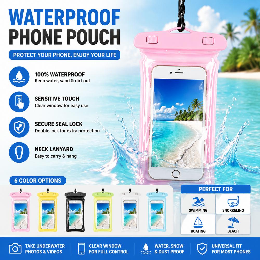 Funda Impermeable Transparente - Travel Accessories Bag reseña y precio