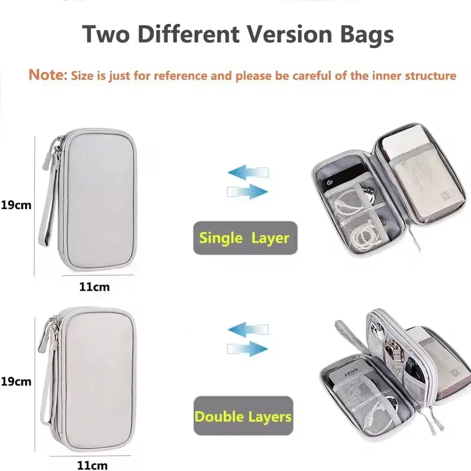 Bolsa de Viaje para Cables, Es - Travel Accessories Organizer reseña y precio