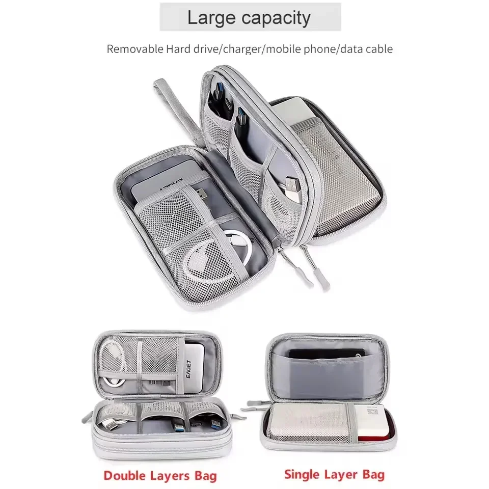 Bolsa de Viaje para Cables, Es - Travel Accessories Organizer reseña y precio