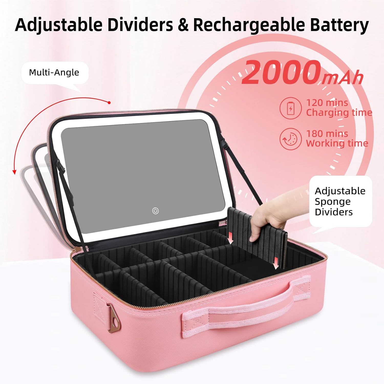 Bolsa de Maquillaje de Gran Ca - Travel Accessories Organizer Case reseña y precio